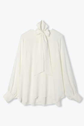 【レリル/lelill】 THE BASIC BLOUSE 2人気、トレンドファッション・服の通販 founy(ファニー) ファッション Fashion レディースファッション Fashion for Women トップス・カットソー Cut & Sew Tops シャツ・ブラウス・オフィスカジュアル Elegant Blouses & Button-Ups オケージョン Occasion Wear スリーブ Sleeve, Long Sleeve / Short Sleeve デニム Denim, Jeans Material ドレープ Drape, Draping Fabric ロング Long, Long-Length |ID:prp329100004926792