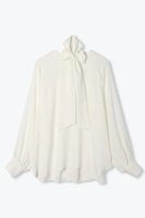 【レリル/lelill】のTHE BASIC BLOUSE 2 人気、トレンドファッション・服の通販 founy(ファニー) ファッション Fashion レディースファッション Fashion for Women トップス・カットソー Cut & Sew Tops シャツ・ブラウス・オフィスカジュアル Elegant Blouses & Button-Ups オケージョン Occasion Wear スリーブ Sleeve, Long Sleeve / Short Sleeve デニム Denim, Jeans Material ドレープ Drape, Draping Fabric ロング Long, Long-Length |ID:prp329100004926792