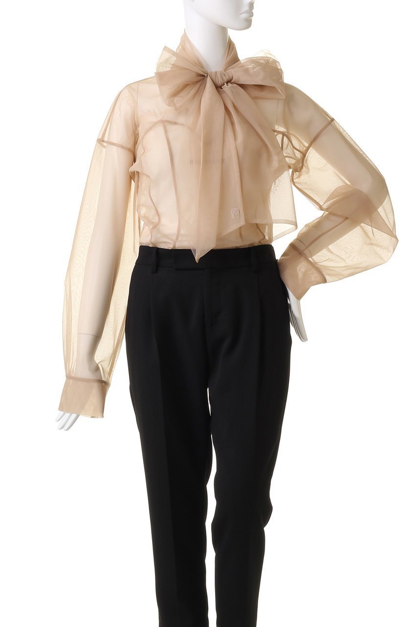 【プランク プロジェクト/PRANK PROJECT】のチュールボウタイボディスーツ / Tulle Bow Tie Bodysuit 人気、トレンドファッション・服の通販 founy(ファニー) 　ファッション　Fashion　レディースファッション　Fashion for Women　トップス・カットソー　Cut & Sew Tops　シャツ・ブラウス・オフィスカジュアル　Elegant Blouses & Button-Ups　おすすめ　Recommended / Our Picks　インナー　Innerwear　スウェット / スエット　Sweatshirt, Sweatwear　スリーブ　Sleeve, Long Sleeve / Short Sleeve　スーツ　Suit, Formalwear　チュール　Tulip, Tulip Motif　ブルゾン　Blouson, Bomber Jacket　マニッシュ　Mannish, Boyish　ロング　Long, Long-Length　other-2|ID: prp329100004926796 ipo3291000000036967961