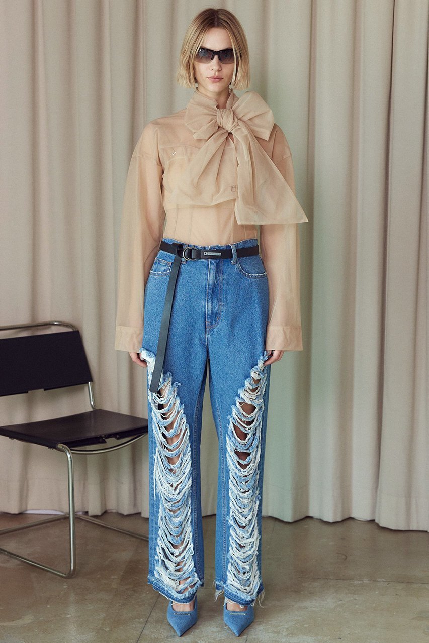 【プランク プロジェクト/PRANK PROJECT】のチュールボウタイボディスーツ / Tulle Bow Tie Bodysuit 人気、トレンドファッション・服の通販 founy(ファニー) 　ファッション　Fashion　レディースファッション　Fashion for Women　トップス・カットソー　Cut & Sew Tops　シャツ・ブラウス・オフィスカジュアル　Elegant Blouses & Button-Ups　おすすめ　Recommended / Our Picks　インナー　Innerwear　スウェット / スエット　Sweatshirt, Sweatwear　スリーブ　Sleeve, Long Sleeve / Short Sleeve　スーツ　Suit, Formalwear　チュール　Tulip, Tulip Motif　ブルゾン　Blouson, Bomber Jacket　マニッシュ　Mannish, Boyish　ロング　Long, Long-Length　other-8|ID: prp329100004926796 ipo3291000000036967967