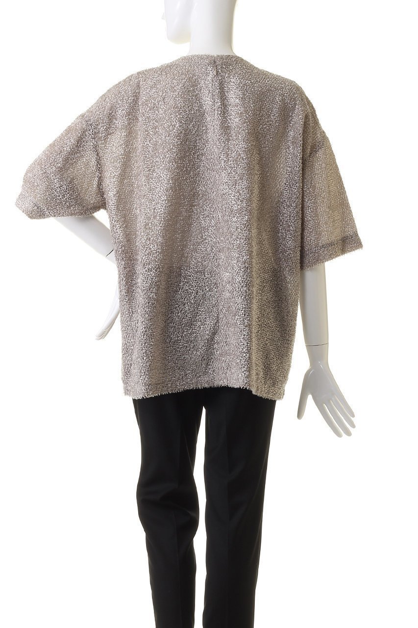 【エリオポール/heliopole】のTEE BLOUSE ブラウス 人気、トレンドファッション・服の通販 founy(ファニー) 　ファッション　Fashion　レディースファッション　Fashion for Women　トップス・カットソー　Cut & Sew Tops　シャツ・ブラウス・オフィスカジュアル　Elegant Blouses & Button-Ups　ジャカード／ジャガード　Jacquard, Woven Pattern　スリーブ　Sleeve, Long Sleeve / Short Sleeve　バランス　Balance, Style Balance　ロング　Long, Long-Length　エレガント 上品　Elegant　秋　Autumn　other-4|ID: prp329100004926798 ipo3291000000036967978