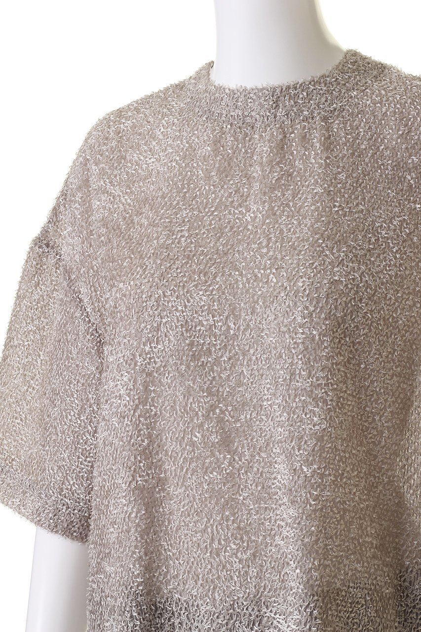 【エリオポール/heliopole】のTEE BLOUSE ブラウス 人気、トレンドファッション・服の通販 founy(ファニー) 　ファッション　Fashion　レディースファッション　Fashion for Women　トップス・カットソー　Cut & Sew Tops　シャツ・ブラウス・オフィスカジュアル　Elegant Blouses & Button-Ups　ジャカード／ジャガード　Jacquard, Woven Pattern　スリーブ　Sleeve, Long Sleeve / Short Sleeve　バランス　Balance, Style Balance　ロング　Long, Long-Length　エレガント 上品　Elegant　秋　Autumn　other-5|ID: prp329100004926798 ipo3291000000036967979