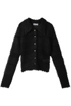 【メゾンスペシャル/MAISON SPECIAL】のMulti Border Spiky Knit Shirt/マルチボーダートゲトゲニットシャツ BLK(ブラック)|ID: prp329100004926806 ipo3291000000036968027