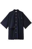 【ナゴンスタンス/nagonstans】のタスランウェザー3/4Sleeve SH/シャツ 人気、トレンドファッション・服の通販 founy(ファニー) ファッション Fashion レディースファッション Fashion for Women トップス・カットソー Cut & Sew Tops シャツ・ブラウス・オフィスカジュアル Elegant Blouses & Button-Ups アシンメトリー Asymmetrical Style ショート Short, Short Length スリーブ Sleeve, Long Sleeve / Short Sleeve リラックス Relax, Relaxed Fit thumbnail Space|ID: prp329100004926815 ipo3291000000036968101