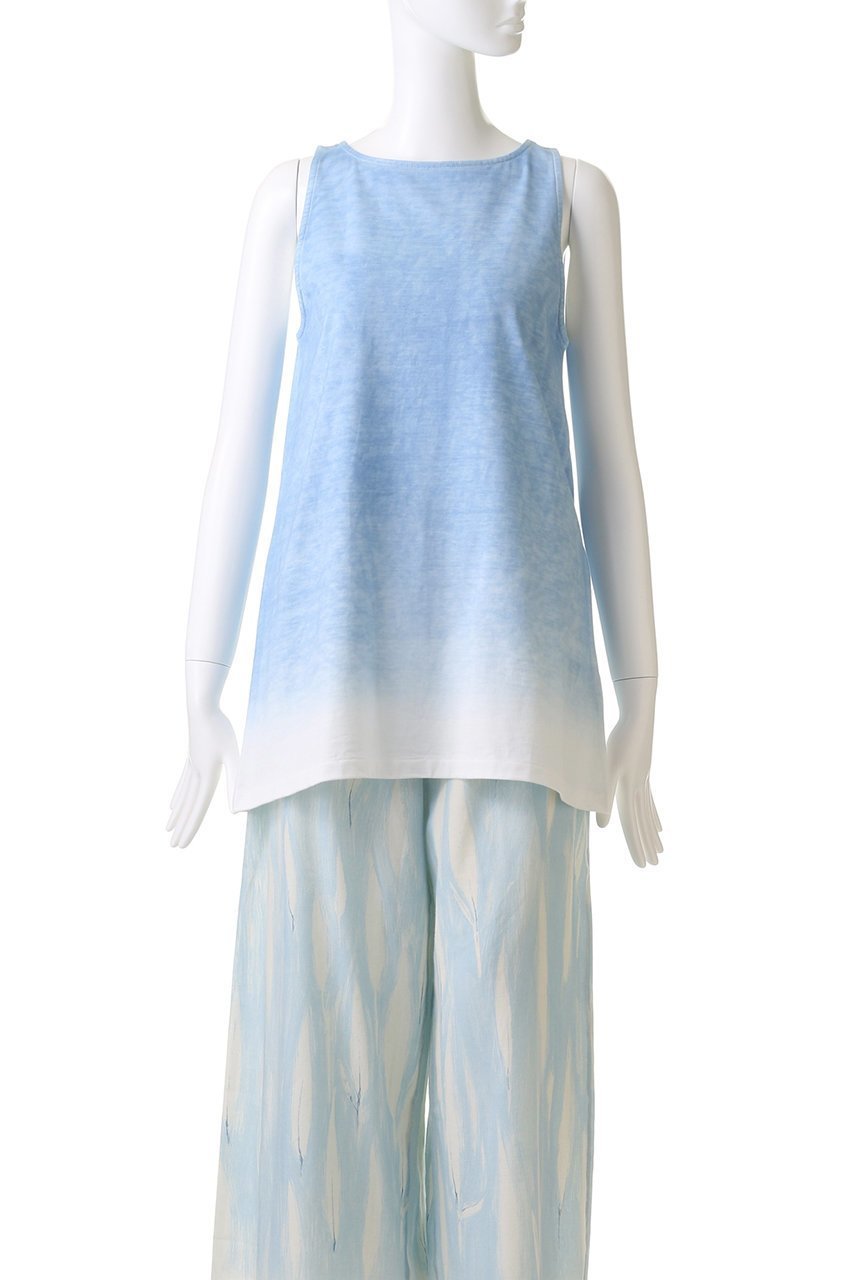 【プリスティン/PRISTINE】のSZ天竺ノースリーブチュニックグラデ染 人気、トレンドファッション・服の通販 founy(ファニー) 　ファッション　Fashion　レディースファッション　Fashion for Women　トップス・カットソー　Cut & Sew Tops　キャミソール&ノースリーブ　Camisoles & Sleeveless Tops　シャツ・ブラウス・オフィスカジュアル　Elegant Blouses & Button-Ups　グラデーション　Gradient, Ombre　チュニック　Tunic, Long Top　ノースリーブ　Sleeveless, No-Sleeve　夏　Summer　other-2|ID: prp329100004926816 ipo3291000000036968113