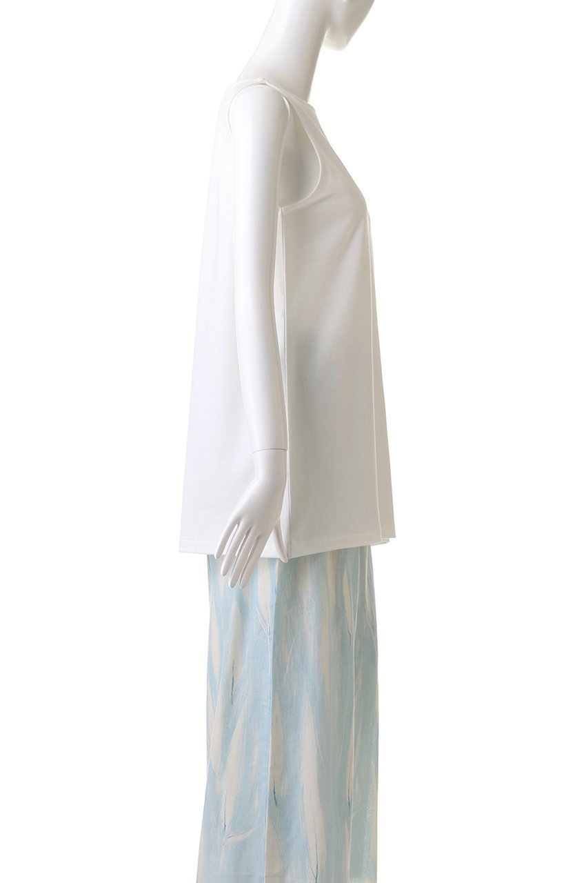 【プリスティン/PRISTINE】のSZ天竺ノースリーブチュニック 人気、トレンドファッション・服の通販 founy(ファニー) 　ファッション　Fashion　レディースファッション　Fashion for Women　トップス・カットソー　Cut & Sew Tops　キャミソール&ノースリーブ　Camisoles & Sleeveless Tops　シャツ・ブラウス・オフィスカジュアル　Elegant Blouses & Button-Ups　チュニック　Tunic, Long Top　ノースリーブ　Sleeveless, No-Sleeve　夏　Summer　other-3|ID: prp329100004926817 ipo3291000000036968123