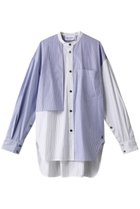【ナゴンスタンス/nagonstans】のStripe All-round SH/シャツ Sky|ID: prp329100004926825 ipo3291000000036968171