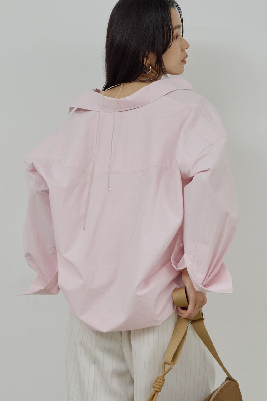 【ガリャルダガランテ/GALLARDAGALANTE】のスキッパーシャツ 人気、トレンドファッション・服の通販 founy(ファニー) 　ファッション　Fashion　レディースファッション　Fashion for Women　トップス・カットソー　Cut & Sew Tops　シャツ・ブラウス・オフィスカジュアル　Elegant Blouses & Button-Ups　スキッパー　Skipper, Open Collar　スリーブ　Sleeve, Long Sleeve / Short Sleeve　ボトム　Bottoms, Lower Wear　ロング　Long, Long-Length　other-7|ID: prp329100004926840 ipo3291000000036968270