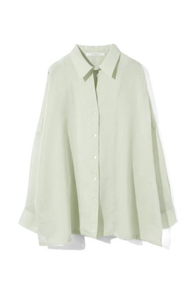 【ミディウミソリッド/MIDIUMISOLID】 sheer skipper poncho shirt シャツ人気、トレンドファッション・服の通販 founy(ファニー) ファッション Fashion レディースファッション Fashion for Women トップス・カットソー Cut & Sew Tops シャツ・ブラウス・オフィスカジュアル Elegant Blouses & Button-Ups シアー Sheer, See-Through シンプル Simple, Minimal スリーブ Sleeve, Long Sleeve / Short Sleeve ポンチョ Poncho, Cape Style ロング Long, Long-Length 夏 Summer |ID:prp329100004926852