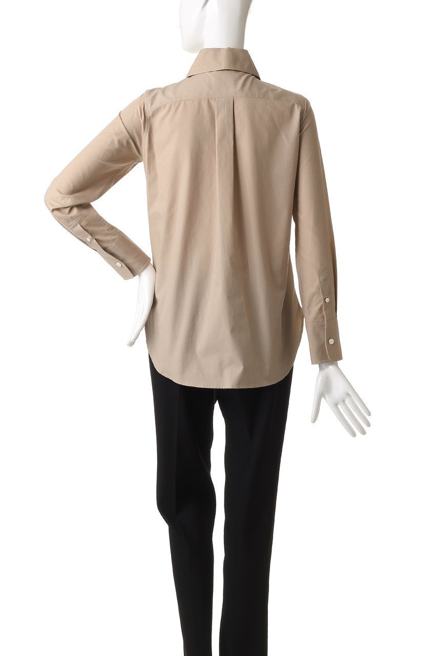 【マディソンブルー/MADISONBLUE】のBIG ROUND COLLAR N.MADAME SH ラウンドカラーマダムシャツ 人気、トレンドファッション・服の通販 founy(ファニー) 　ファッション　Fashion　レディースファッション　Fashion for Women　トップス・カットソー　Cut & Sew Tops　シャツ・ブラウス・オフィスカジュアル　Elegant Blouses & Button-Ups　エレガント 上品　Elegant　シェイプ　Shape, Slim Fit　スリーブ　Sleeve, Long Sleeve / Short Sleeve　ピーチ　Peach, Soft Touch　ベーシック　Basic, Essential　ラウンド　Round, Round Neck　ロング　Long, Long-Length　冬　Winter / This Winter　other-4|ID: prp329100004926873 ipo3291000000036968501