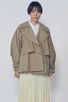 【プルミエ アロンディスモン/1er Arrondissement】のナイロンコート 人気、トレンドファッション・服の通販 founy(ファニー) ファッション Fashion レディースファッション Fashion for Women アウター Coat / Outerwear Collection コート・ロングコート・ピーコート Long Coats, Peacoats & More ショート Short, Short Length タンブラー Tumbler, Travel Mug トレンチ Trench, Trench Coat フォルム Silhouette, Form |ID:prp329100004926883