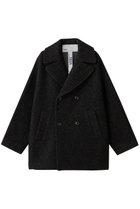 【エリオポール/heliopole】の【TICCA】ミックスツイードPコート 人気、トレンドファッション・服の通販 founy(ファニー) ファッション Fashion レディースファッション Fashion for Women アウター Coat / Outerwear Collection コート・ロングコート・ピーコート Long Coats, Peacoats & More Pコート Pea Coats ショート Short, Short Length ダブル Double, Double-Breasted ツイード Twill, Twill Weave ミックス Mix, Mixed Style A/W・秋冬 Autumn/Winter thumbnail ブラック|ID: prp329100004926885 ipo3291000000036968578