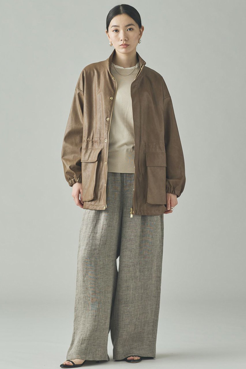 【カレンソロジー/Curensology】のヴィンテージフェイクレザーコート 人気、トレンドファッション・服の通販 founy(ファニー) 　ファッション　Fashion　レディースファッション　Fashion for Women　アウター　Coat / Outerwear Collection　コート・ロングコート・ピーコート　Long Coats, Peacoats & More　クール　Cool, Chic　ショート　Short, Short Length　フェイクレザー　Faux Leather, PU Leather　ブルゾン　Blouson, Bomber Jacket　ヴィンテージ　Vintage Style　防寒　Cold Protection, Winter-Ready　other-6|ID: prp329100004926896 ipo3291000000036968673