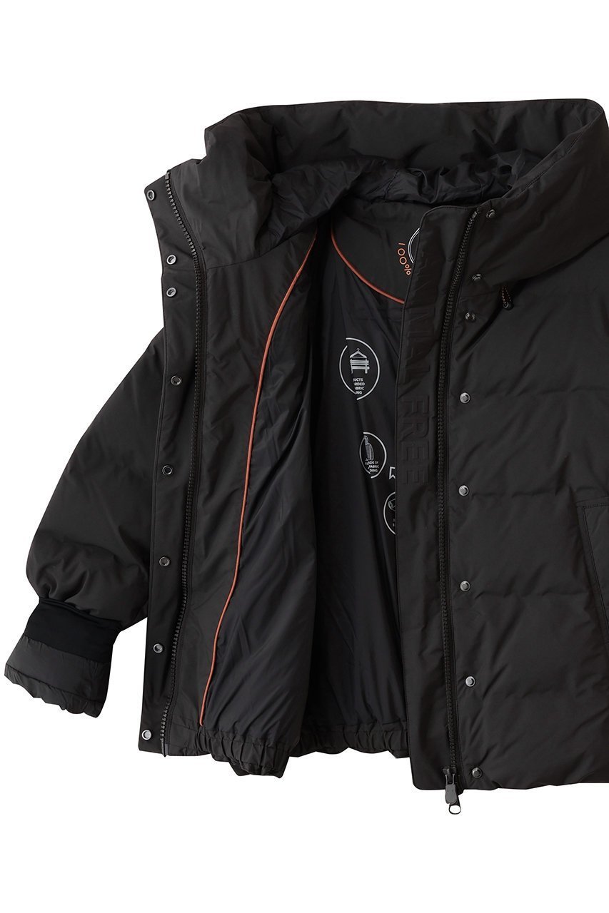 【セーブ ザ ダック/SAVE THE DUCK】のARENA P32533W LEAF/スタンドカラーショートコート 人気、トレンドファッション・服の通販 founy(ファニー) 　ファッション　Fashion　レディースファッション　Fashion for Women　アウター　Coat / Outerwear Collection　コート・ロングコート・ピーコート　Long Coats, Peacoats & More　ショート　Short, Short Length　スタンド　Stand Collar, Upright Stand　トレンド　Trend, Trending Now　ボトム　Bottoms, Lower Wear　冬　Winter / This Winter　other-6|ID: prp329100004926899 ipo3291000000036968699