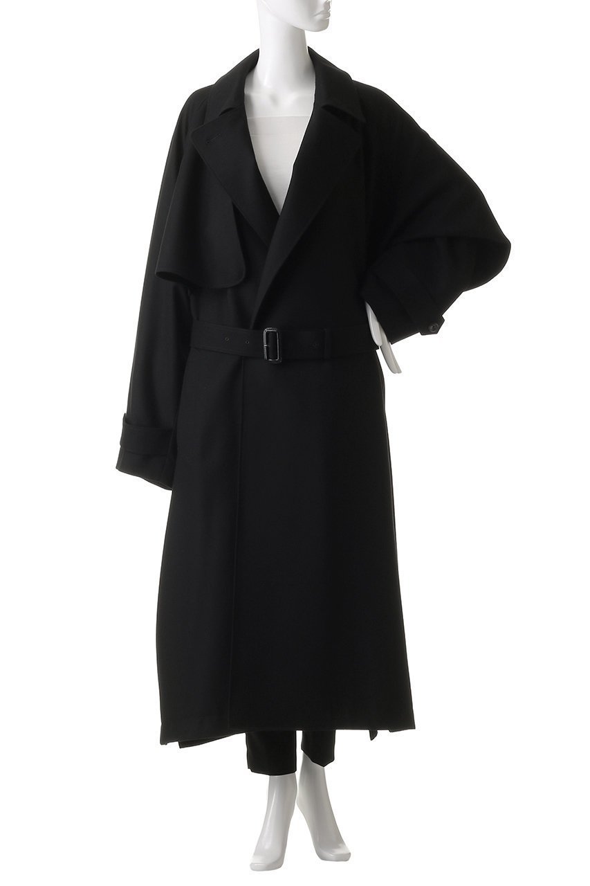 【ザ リラクス/THE RERACS】のトレンチポンチョコート 人気、トレンドファッション・服の通販 founy(ファニー) 　ファッション　Fashion　レディースファッション　Fashion for Women　アウター　Coat / Outerwear Collection　コート・ロングコート・ピーコート　Long Coats, Peacoats & More　ポンチョ・ケープコート　Ponchos & Capes　スタイリッシュ　Stylish, Fashionable　スリーブ　Sleeve, Long Sleeve / Short Sleeve　トレンチ　Trench, Trench Coat　マキシ　Maxi, Full Length　モダン　Modern, Contemporary　ロング　Long, Long-Length　定番　Standard, Basic Item　other-8|ID: prp329100004926903 ipo3291000000036968731