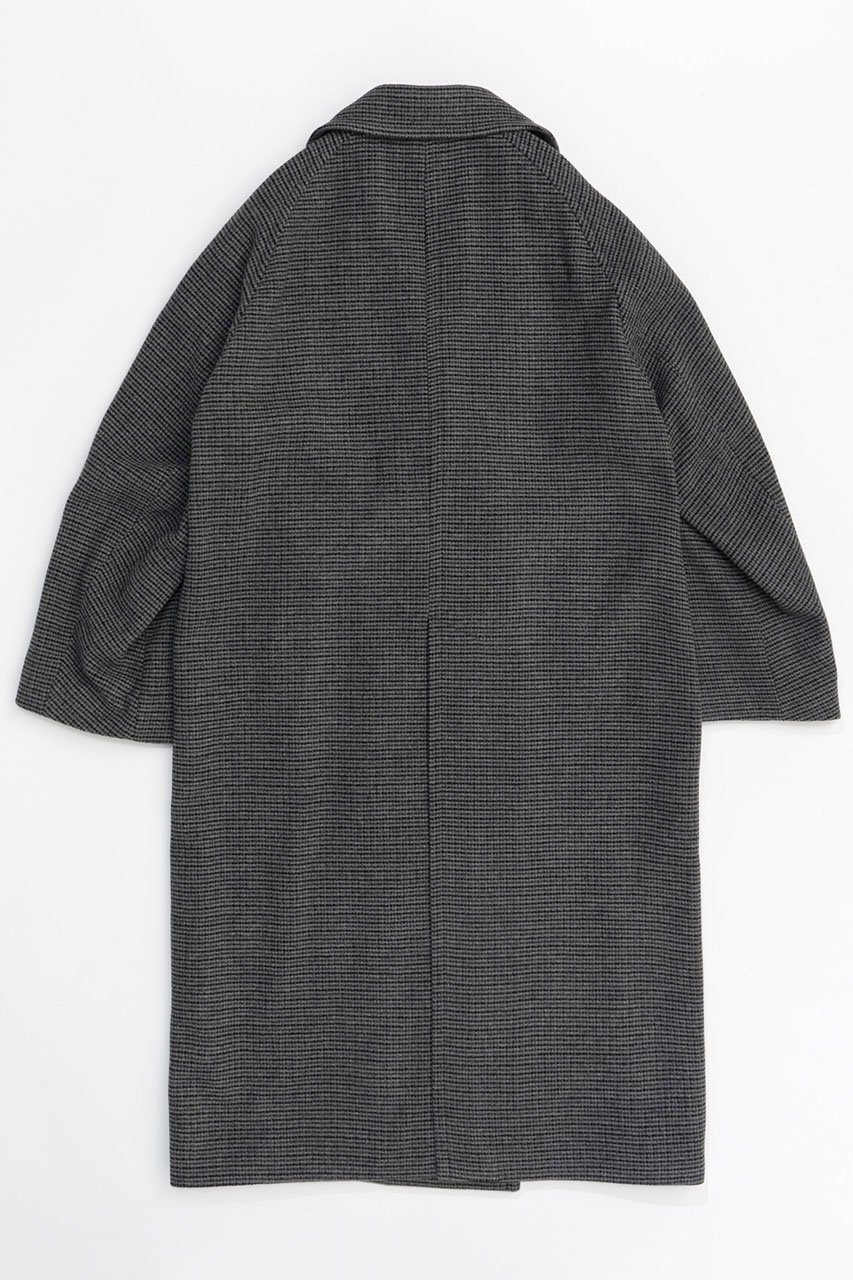 【メゾンスペシャル/MAISON SPECIAL】のGun Club Plaid Long Coat/ガンクラブロングコート 人気、トレンドファッション・服の通販 founy(ファニー) 　ファッション　Fashion　レディースファッション　Fashion for Women　アウター　Coat / Outerwear Collection　コート・ロングコート・ピーコート　Long Coats, Peacoats & More　スリーブ　Sleeve, Long Sleeve / Short Sleeve　ダブル　Double, Double-Breasted　チェック　Check, Plaid, Tartan　無地　Plain, Solid Color　ロング　Long, Long-Length　冬　Winter / This Winter　other-5|ID: prp329100004926910 ipo3291000000036968791