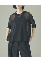【カレンソロジー/Curensology】のシアーリラックスニットプルオーバー 人気、トレンドファッション・服の通販 founy(ファニー) ファッション Fashion レディースファッション Fashion for Women トップス・カットソー Cut & Sew Tops ニット Knit Tops & Sweaters カジュアルプルオーバー・ニットトップス Pullovers & Knit Tops / Casual Pullovers おすすめ Recommended / Our Picks インナー Innerwear キャミソール Camisole, Spaghetti Strap Top シアー Sheer, See-Through シンプル Simple, Minimal タンク Tank Top, Sleeveless Top デニム Denim, Jeans Material ボトム Bottoms, Lower Wear エレガント 上品 Elegant 夏 Summer 新作・新入荷 New Arrivals / New In |ID:prp329100004926914