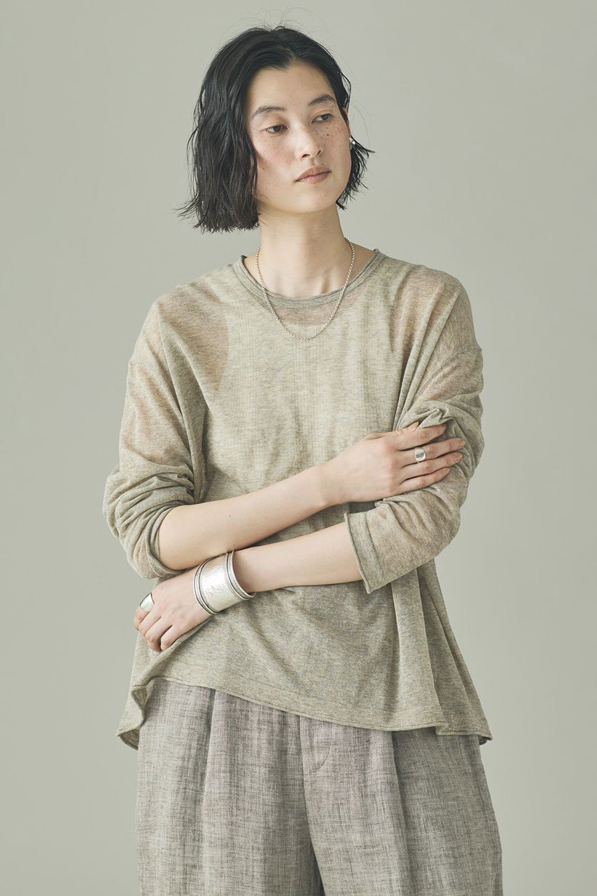 【カレンソロジー/Curensology】のシアーリラックスニットプルオーバー 人気、トレンドファッション・服の通販 founy(ファニー) 　ファッション　Fashion　レディースファッション　Fashion for Women　トップス・カットソー　Cut & Sew Tops　ニット　Knit Tops & Sweaters　カジュアルプルオーバー・ニットトップス　Pullovers & Knit Tops / Casual Pullovers　おすすめ　Recommended / Our Picks　インナー　Innerwear　キャミソール　Camisole, Spaghetti Strap Top　シアー　Sheer, See-Through　シンプル　Simple, Minimal　タンク　Tank Top, Sleeveless Top　デニム　Denim, Jeans Material　ボトム　Bottoms, Lower Wear　エレガント 上品　Elegant　夏　Summer　新作・新入荷　New Arrivals / New In　other-2|ID: prp329100004926914 ipo3291000000036968829