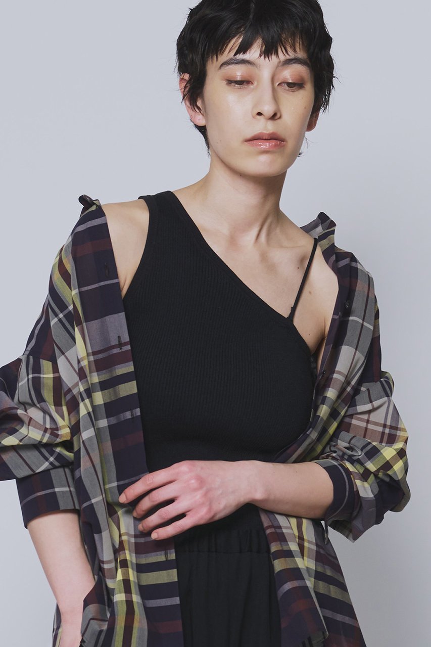 【プルミエ アロンディスモン/1er Arrondissement】のワンショルダーニット 人気、トレンドファッション・服の通販 founy(ファニー) 　ファッション　Fashion　レディースファッション　Fashion for Women　トップス・カットソー　Cut & Sew Tops　ニット　Knit Tops & Sweaters　カジュアルプルオーバー・ニットトップス　Pullovers & Knit Tops / Casual Pullovers　ラップ　Wrap, Wrap Design　ワンショル　One Shoulder, Asymmetrical　新作・新入荷　New Arrivals / New In　other-5|ID: prp329100004926915 ipo3291000000036968841