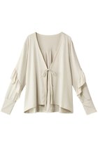 【レイール/Reir】の【San-ai Resort】フリル羽織 (UPF50+) オフホワイト|ID: prp329100004926940 ipo3291000000036969224
