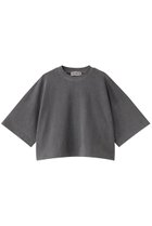 【オブリオ/AUBRIOT】のヴィンテージライク ボクシーTシャツ 人気、トレンドファッション・服の通販 founy(ファニー) ファッション Fashion レディースファッション Fashion for Women トップス・カットソー Cut & Sew Tops シャツ・ブラウス・オフィスカジュアル Elegant Blouses & Button-Ups ロングTシャツ・Tシャツ Longline T-Shirts & Tees カットソー・ベーシックTシャツ Cut-and-Sewn Tops / Stretch Tees & Basics コンパクト Compact, Small Size ショート Short, Short Length スリーブ Sleeve, Long Sleeve / Short Sleeve フォルム Silhouette, Form ベーシック Basic, Essential リラックス Relax, Relaxed Fit ヴィンテージ Vintage Style thumbnail チャコールグレー|ID: prp329100004926944 ipo3291000000036969268