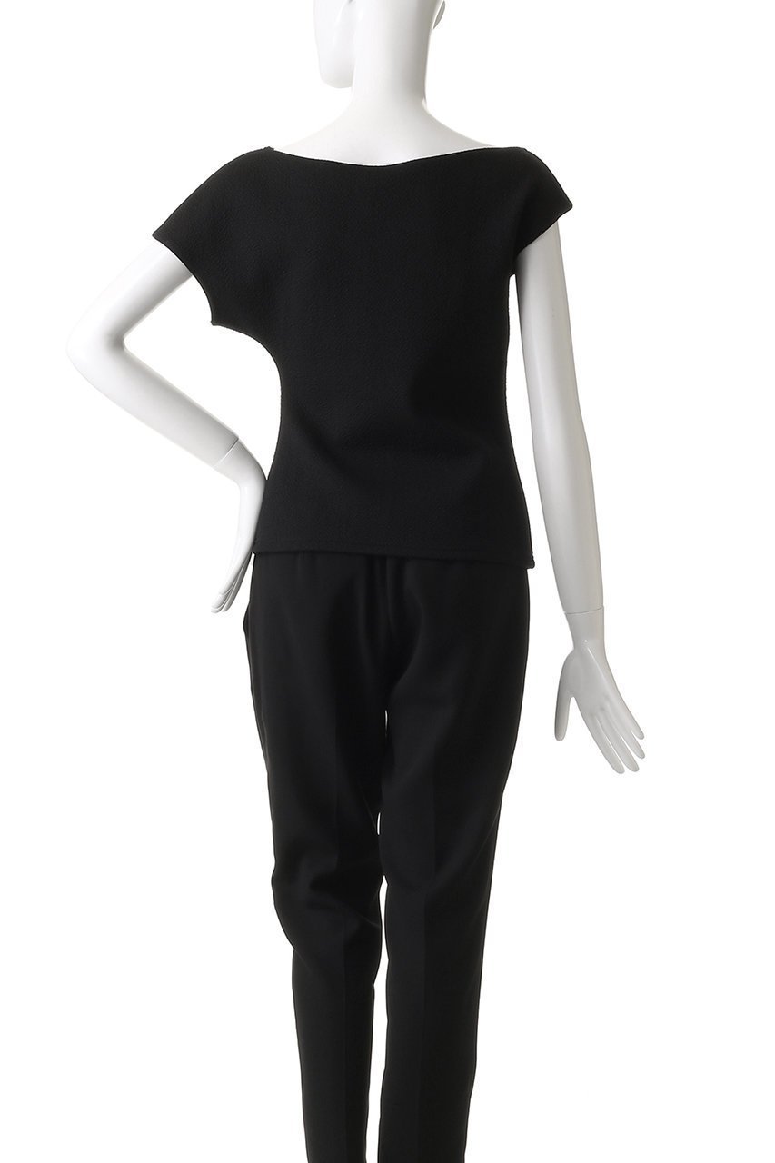 【ジェイドット/j.】の尾州ジャージーアシメショルダートップス 人気、トレンドファッション・服の通販 founy(ファニー) 　ファッション　Fashion　レディースファッション　Fashion for Women　トップス・カットソー　Cut & Sew Tops　シャツ・ブラウス・オフィスカジュアル　Elegant Blouses & Button-Ups　ロングTシャツ・Tシャツ　Longline T-Shirts & Tees　カットソー・ベーシックTシャツ　Cut-and-Sewn Tops / Stretch Tees & Basics　シェイプ　Shape, Slim Fit　ショート　Short, Short Length　スリーブ　Sleeve, Long Sleeve / Short Sleeve　フェミニン　Feminine, Girly　フォーマル　Formal, Dressy　フレア　Flare, Flared　マニッシュ　Mannish, Boyish　other-4|ID: prp329100004926969 ipo3291000000036969495