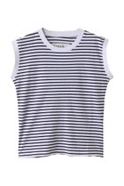 【フランク&アイリーン/Frank&Eileen】のAIDEN HERITAGE&SUPER STRETCH JERSEY タンクトップ ホワイトボーダー|ID: prp329100004926981 ipo3291000000036969578