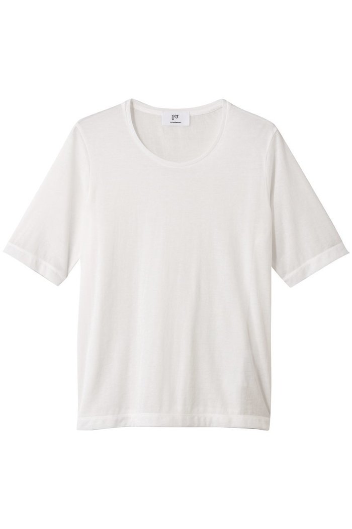 【プルミエ アロンディスモン/1er Arrondissement】のシアーTシャツ インテリア・キッズ・メンズ・レディースファッション・服の通販 founy(ファウニー) https://founy.com/ ファッション Fashion レディースファッション Fashion for Women トップス・カットソー Cut & Sew Tops シャツ・ブラウス・オフィスカジュアル Elegant Blouses & Button-Ups ロングTシャツ・Tシャツ Longline T-Shirts & Tees カットソー・ベーシックTシャツ Cut-and-Sewn Tops / Stretch Tees & Basics シアー Sheer, See-Through ショート Short, Short Length シンプル Simple, Minimal スリーブ Sleeve, Long Sleeve / Short Sleeve トレンド Trend, Trending Now ベーシック Basic, Essential 今季 This Season, Current Season |ID: prp329100004926984 ipo3291000000036969610