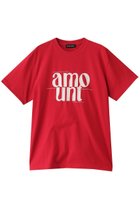 【メゾンスペシャル/MAISON SPECIAL】のamount T-shirt/amount Tシャツ 人気、トレンドファッション・服の通販 founy(ファニー) ファッション Fashion レディースファッション Fashion for Women トップス・カットソー Cut & Sew Tops シャツ・ブラウス・オフィスカジュアル Elegant Blouses & Button-Ups ロングTシャツ・Tシャツ Longline T-Shirts & Tees カットソー・ベーシックTシャツ Cut-and-Sewn Tops / Stretch Tees & Basics ショート Short, Short Length シンプル Simple, Minimal スリーブ Sleeve, Long Sleeve / Short Sleeve トレンド Trend, Trending Now バランス Balance, Style Balance フォルム Silhouette, Form プリント Print, Printed Pattern ベーシック Basic, Essential ラバー Rubber, Rubber Sole 夏 Summer thumbnail RED(レッド)|ID: prp329100004926989 ipo3291000000036969652