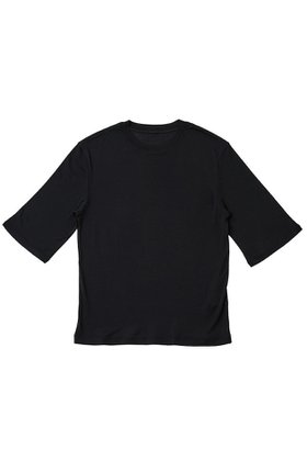 【ザ ストア バイ シー/THE STORE by C】 ウォッシャブルシルクTee大人の最旬トレンドファッション＆コーディネート founy(ファウニー) ファッション Fashion レディースファッション Fashion for Women トップス・カットソー Cut & Sew Tops シャツ・ブラウス・オフィスカジュアル Elegant Blouses & Button-Ups ロングTシャツ・Tシャツ Longline T-Shirts & Tees カットソー・ベーシックTシャツ Cut-and-Sewn Tops / Stretch Tees & Basics エレガント 上品 Elegant ショート Short, Short Length シルク Silk, 100% Silk スリーブ Sleeve, Long Sleeve / Short Sleeve センター Center, Center Line ドレープ Drape, Draping Fabric プレート Plate, Dish 洗える Machine Washable |ID:prp329100004926996