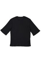 【ザ ストア バイ シー/THE STORE by C】のウォッシャブルシルクTee ブラック|ID: prp329100004926996 ipo3291000000037241788