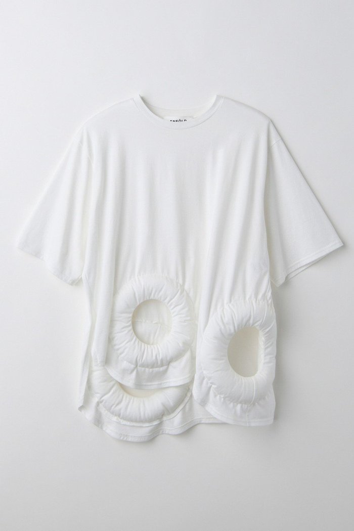 【エンフォルド/ENFOLD】のBELL T-SHIRT/Tシャツ インテリア・キッズ・メンズ・レディースファッション・服の通販 founy(ファウニー) https://founy.com/ ファッション Fashion レディースファッション Fashion for Women トップス・カットソー Cut & Sew Tops シャツ・ブラウス・オフィスカジュアル Elegant Blouses & Button-Ups ロングTシャツ・Tシャツ Longline T-Shirts & Tees カットソー・ベーシックTシャツ Cut-and-Sewn Tops / Stretch Tees & Basics ショート Short, Short Length スリーブ Sleeve, Long Sleeve / Short Sleeve 今季 This Season, Current Season |ID: prp329100004927006 ipo3291000000036969748