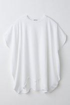 【エンフォルド/ENFOLD】のSCALLOP WIDE T-SHIRT/Tシャツ 人気、トレンドファッション・服の通販 founy(ファニー) ファッション Fashion レディースファッション Fashion for Women トップス・カットソー Cut & Sew Tops シャツ・ブラウス・オフィスカジュアル Elegant Blouses & Button-Ups ロングTシャツ・Tシャツ Longline T-Shirts & Tees カットソー・ベーシックTシャツ Cut-and-Sewn Tops / Stretch Tees & Basics カッティング Cutting Detail ショート Short, Short Length スカラップ Scallop, Scalloped Edge スリーブ Sleeve, Long Sleeve / Short Sleeve 定番 Standard, Basic Item thumbnail ホワイト|ID: prp329100004927009 ipo3291000000036969763