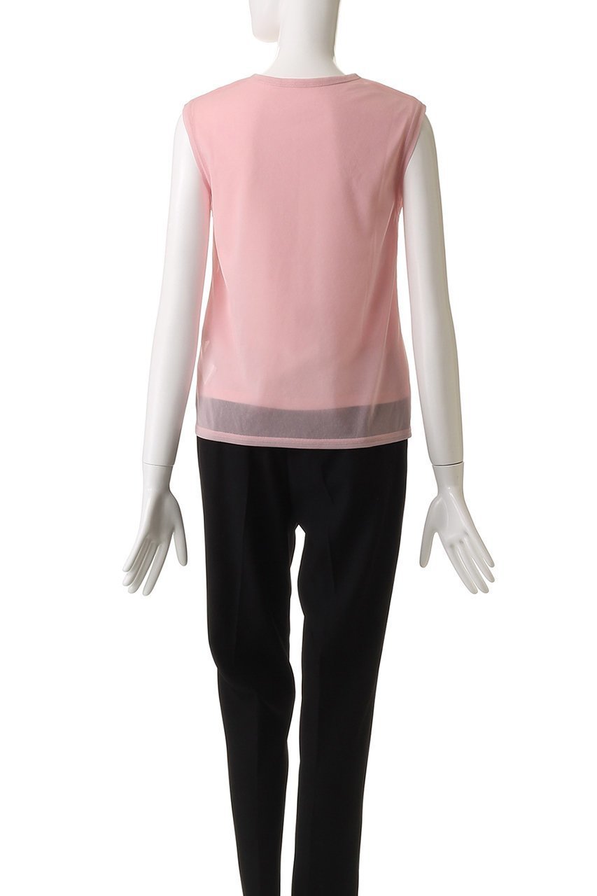 【メゾンスペシャル/MAISON SPECIAL】のReversible See-through Tank Top/リバーシブルシースルータンクトップ 人気、トレンドファッション・服の通販 founy(ファニー) 　ファッション　Fashion　レディースファッション　Fashion for Women　トップス・カットソー　Cut & Sew Tops　キャミソール&ノースリーブ　Camisoles & Sleeveless Tops　シャツ・ブラウス・オフィスカジュアル　Elegant Blouses & Button-Ups　ロングTシャツ・Tシャツ　Longline T-Shirts & Tees　カットソー・ベーシックTシャツ　Cut-and-Sewn Tops / Stretch Tees & Basics　インド　Indian Textile　キャミソール　Camisole, Spaghetti Strap Top　ストレッチ　Stretch, Stretchy Fabric　タンク　Tank Top, Sleeveless Top　リバーシブル　Reversible, Two-Sided　other-4|ID: prp329100004927014 ipo3291000000036969821