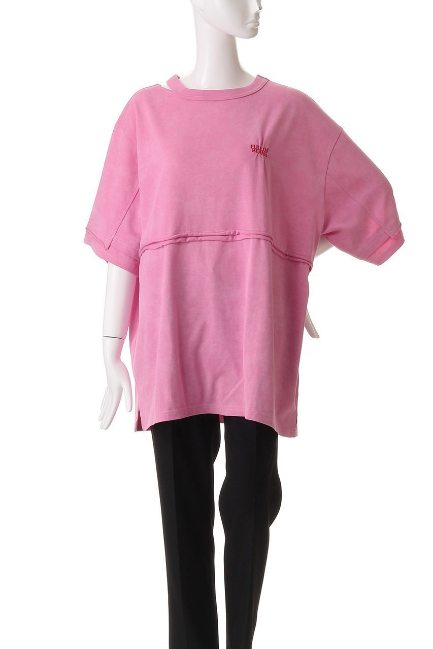 【メゾンスペシャル/MAISON SPECIAL】のShirring Embroidery Washed Big T-shirt/シャーリングエンブロイダリーウォッシュビッグTEE 人気、トレンドファッション・服の通販 founy(ファニー) 　ファッション　Fashion　レディースファッション　Fashion for Women　トップス・カットソー　Cut & Sew Tops　シャツ・ブラウス・オフィスカジュアル　Elegant Blouses & Button-Ups　ロングTシャツ・Tシャツ　Longline T-Shirts & Tees　カットソー・ベーシックTシャツ　Cut-and-Sewn Tops / Stretch Tees & Basics　ウォッシュ　Washed Finish　ヴィンテージ　Vintage Style　カットソー　Cut and Sewn Top　シャーリング　Shirring, Ruched　ショート　Short, Short Length　スリット　Slit, Slit Detail　スリーブ　Sleeve, Long Sleeve / Short Sleeve　ワンポイント　One Point, Statement Accent　other-2|ID: prp329100004927015 ipo3291000000036969835