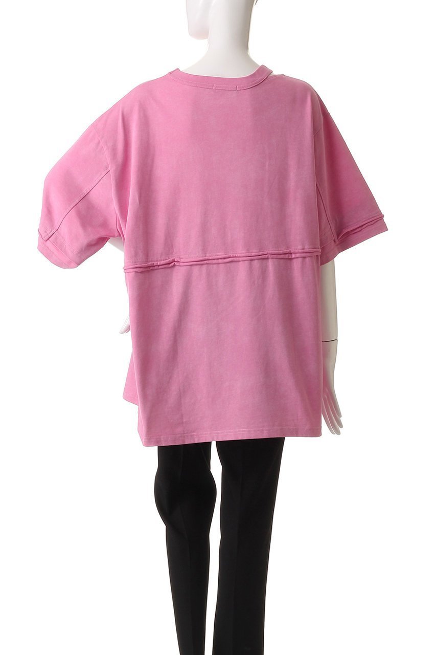 【メゾンスペシャル/MAISON SPECIAL】のShirring Embroidery Washed Big T-shirt/シャーリングエンブロイダリーウォッシュビッグTEE 人気、トレンドファッション・服の通販 founy(ファニー) 　ファッション　Fashion　レディースファッション　Fashion for Women　トップス・カットソー　Cut & Sew Tops　シャツ・ブラウス・オフィスカジュアル　Elegant Blouses & Button-Ups　ロングTシャツ・Tシャツ　Longline T-Shirts & Tees　カットソー・ベーシックTシャツ　Cut-and-Sewn Tops / Stretch Tees & Basics　ウォッシュ　Washed Finish　ヴィンテージ　Vintage Style　カットソー　Cut and Sewn Top　シャーリング　Shirring, Ruched　ショート　Short, Short Length　スリット　Slit, Slit Detail　スリーブ　Sleeve, Long Sleeve / Short Sleeve　ワンポイント　One Point, Statement Accent　other-4|ID: prp329100004927015 ipo3291000000036969839