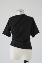 【リムアーク/RIM.ARK】のAsymmetry tuck cut tops/トップス ブラック|ID: prp329100004927039 ipo3291000000036970027