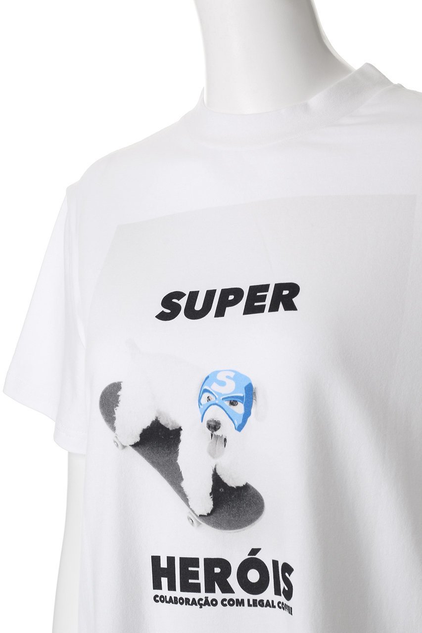 【プルミエ アロンディスモン/1er Arrondissement】のNOMADIS Tシャツ 人気、トレンドファッション・服の通販 founy(ファニー) 　ファッション　Fashion　レディースファッション　Fashion for Women　トップス・カットソー　Cut & Sew Tops　シャツ・ブラウス・オフィスカジュアル　Elegant Blouses & Button-Ups　ロングTシャツ・Tシャツ　Longline T-Shirts & Tees　カットソー・ベーシックTシャツ　Cut-and-Sewn Tops / Stretch Tees & Basics　ショート　Short, Short Length　スリーブ　Sleeve, Long Sleeve / Short Sleeve　デニム　Denim, Jeans Material　バランス　Balance, Style Balance　フェミニン　Feminine, Girly　プリント　Print, Printed Pattern　ボトム　Bottoms, Lower Wear　other-5|ID: prp329100004927064 ipo3291000000036970229