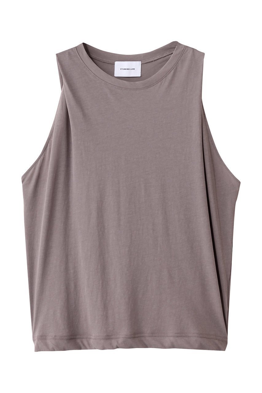 【スタニングルアー/STUNNING LURE】のヴィンテージルーズタンク インテリア・キッズ・メンズ・レディースファッション・服の通販 founy(ファニー) 　ファッション　Fashion　レディースファッション　Fashion for Women　トップス・カットソー　Cut & Sew Tops　キャミソール&ノースリーブ　Camisoles & Sleeveless Tops　シャツ・ブラウス・オフィスカジュアル　Elegant Blouses & Button-Ups　ロングTシャツ・Tシャツ　Longline T-Shirts & Tees　カットソー・ベーシックTシャツ　Cut-and-Sewn Tops / Stretch Tees & Basics　キャミソール　Camisole, Spaghetti Strap Top　シンプル　Simple, Minimal　タンク　Tank Top, Sleeveless Top　ボトム　Bottoms, Lower Wear　ルーズ　Loose, Oversized　ワイド　Wide, Wide Fit　ヴィンテージ　Vintage Style　夏　Summer　ピンク|ID: prp329100004927070 ipo3291000000036970263