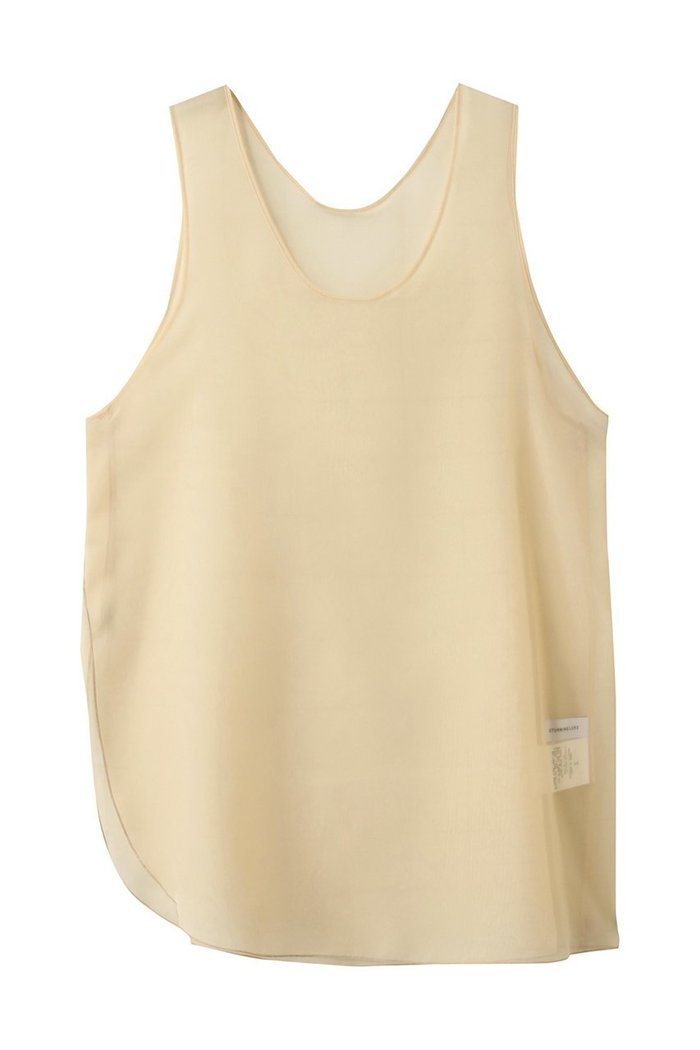 【スタニングルアー/STUNNING LURE】のエアーオーガンザタンク インテリア・キッズ・メンズ・レディースファッション・服の通販 founy(ファニー) https://founy.com/ ファッション Fashion レディースファッション Fashion for Women トップス・カットソー Cut & Sew Tops キャミソール&ノースリーブ Camisoles & Sleeveless Tops シャツ・ブラウス・オフィスカジュアル Elegant Blouses & Button-Ups ロングTシャツ・Tシャツ Longline T-Shirts & Tees カットソー・ベーシックTシャツ Cut-and-Sewn Tops / Stretch Tees & Basics エアリー Airy Texture オーガンジー Organza Fabric キャミソール Camisole, Spaghetti Strap Top シアー Sheer, See-Through シンプル Simple, Minimal タンク Tank Top, Sleeveless Top 今夏 This Summer 夏 Summer |ID: prp329100004927072 ipo3291000000036970273