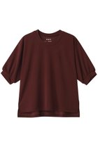 【スリー ドッツ/three dots】のプレイフルアウトフィット パフスリーブTシャツ 人気、トレンドファッション・服の通販 founy(ファニー) ファッション Fashion レディースファッション Fashion for Women トップス・カットソー Cut & Sew Tops シャツ・ブラウス・オフィスカジュアル Elegant Blouses & Button-Ups ロングTシャツ・Tシャツ Longline T-Shirts & Tees カットソー・ベーシックTシャツ Cut-and-Sewn Tops / Stretch Tees & Basics おすすめ Recommended / Our Picks ショート Short, Short Length シンプル Simple, Minimal スリーブ Sleeve, Long Sleeve / Short Sleeve セットアップ Set-Up, Coordinated Outfit thumbnail ディープボルドー|ID: prp329100004927086 ipo3291000000036970368