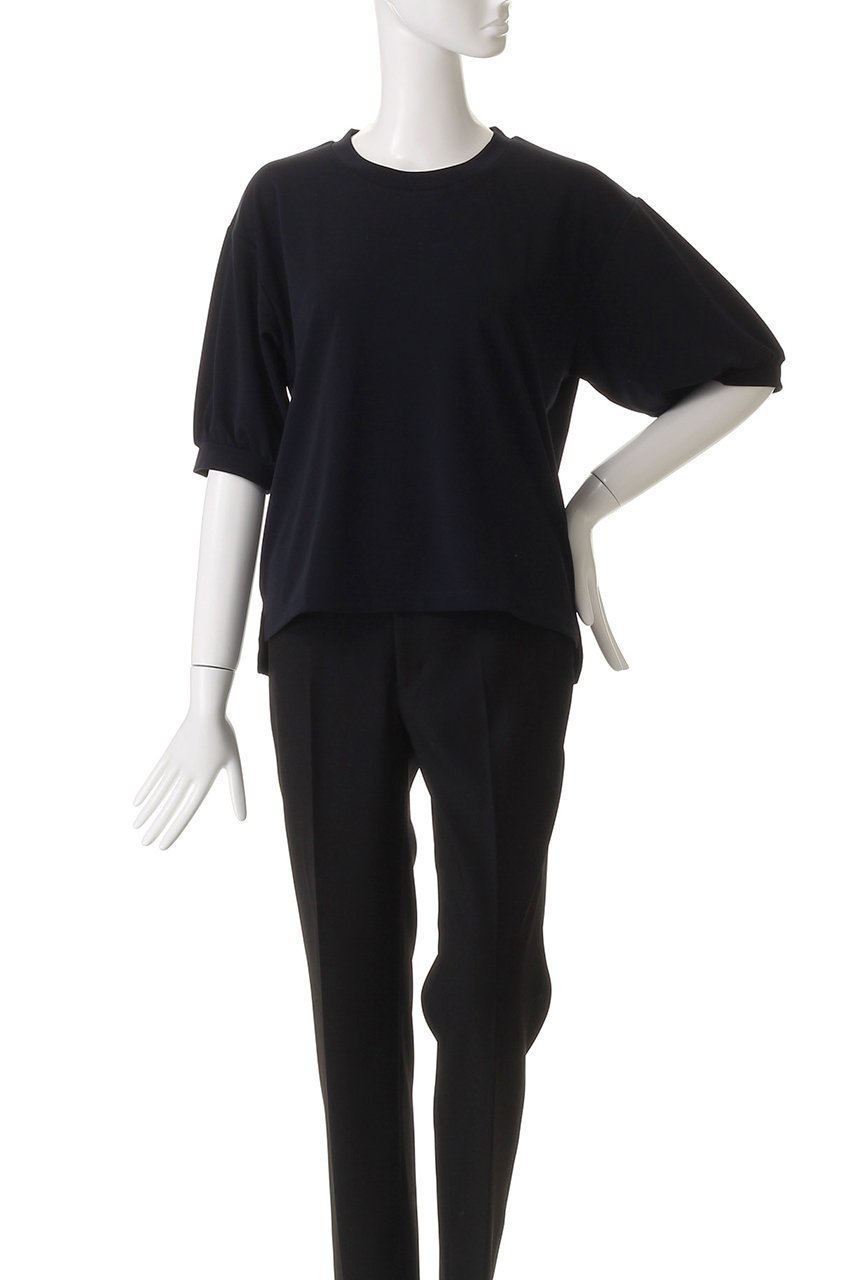 【スリー ドッツ/three dots】のプレイフルアウトフィット パフスリーブTシャツ 人気、トレンドファッション・服の通販 founy(ファニー) 　ファッション　Fashion　レディースファッション　Fashion for Women　トップス・カットソー　Cut & Sew Tops　シャツ・ブラウス・オフィスカジュアル　Elegant Blouses & Button-Ups　ロングTシャツ・Tシャツ　Longline T-Shirts & Tees　カットソー・ベーシックTシャツ　Cut-and-Sewn Tops / Stretch Tees & Basics　おすすめ　Recommended / Our Picks　ショート　Short, Short Length　シンプル　Simple, Minimal　スリーブ　Sleeve, Long Sleeve / Short Sleeve　セットアップ　Set-Up, Coordinated Outfit　other-2|ID: prp329100004927086 ipo3291000000036970370