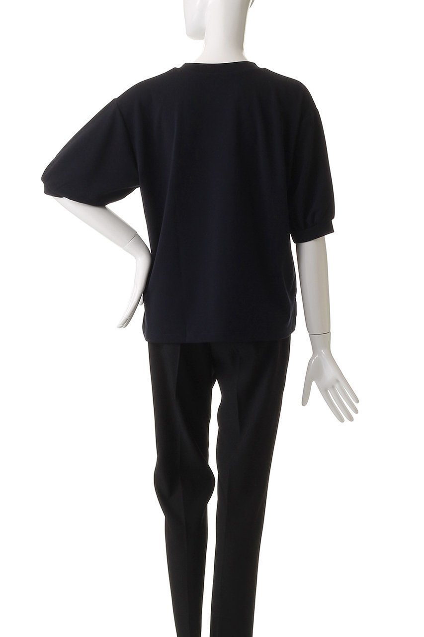 【スリー ドッツ/three dots】のプレイフルアウトフィット パフスリーブTシャツ 人気、トレンドファッション・服の通販 founy(ファニー) 　ファッション　Fashion　レディースファッション　Fashion for Women　トップス・カットソー　Cut & Sew Tops　シャツ・ブラウス・オフィスカジュアル　Elegant Blouses & Button-Ups　ロングTシャツ・Tシャツ　Longline T-Shirts & Tees　カットソー・ベーシックTシャツ　Cut-and-Sewn Tops / Stretch Tees & Basics　おすすめ　Recommended / Our Picks　ショート　Short, Short Length　シンプル　Simple, Minimal　スリーブ　Sleeve, Long Sleeve / Short Sleeve　セットアップ　Set-Up, Coordinated Outfit　other-4|ID: prp329100004927086 ipo3291000000036970372