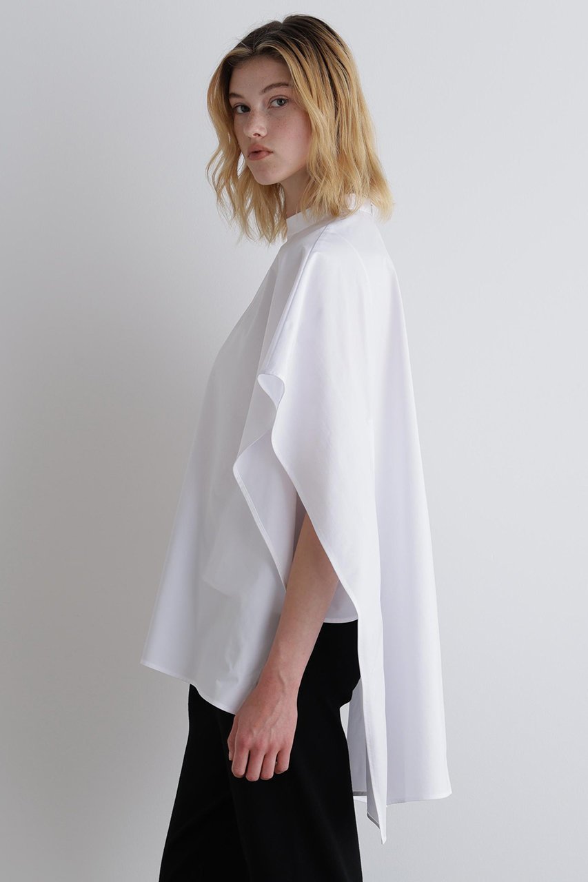 【ル フィル/LE PHIL】のハイゲージ天竺カットソー 人気、トレンドファッション・服の通販 founy(ファニー) 　ファッション　Fashion　レディースファッション　Fashion for Women　トップス・カットソー　Cut & Sew Tops　シャツ・ブラウス・オフィスカジュアル　Elegant Blouses & Button-Ups　ロングTシャツ・Tシャツ　Longline T-Shirts & Tees　カットソー・ベーシックTシャツ　Cut-and-Sewn Tops / Stretch Tees & Basics　カットソー　Cut and Sewn Top　コンパクト　Compact, Small Size　ショート　Short, Short Length　スタンダード　Standard, Basic　スリーブ　Sleeve, Long Sleeve / Short Sleeve　モックネック　Mock Neck, Short Turtleneck　エレガント 上品　Elegant　夏　Summer　other-4|ID: prp329100004927090 ipo3291000000036970396