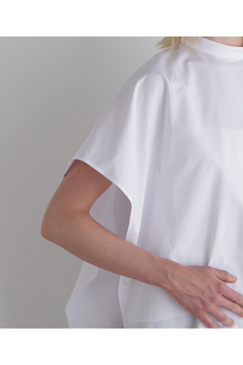 【ル フィル/LE PHIL】のハイゲージ天竺カットソー 人気、トレンドファッション・服の通販 founy(ファニー) 　ファッション　Fashion　レディースファッション　Fashion for Women　トップス・カットソー　Cut & Sew Tops　シャツ・ブラウス・オフィスカジュアル　Elegant Blouses & Button-Ups　ロングTシャツ・Tシャツ　Longline T-Shirts & Tees　カットソー・ベーシックTシャツ　Cut-and-Sewn Tops / Stretch Tees & Basics　カットソー　Cut and Sewn Top　コンパクト　Compact, Small Size　ショート　Short, Short Length　スタンダード　Standard, Basic　スリーブ　Sleeve, Long Sleeve / Short Sleeve　モックネック　Mock Neck, Short Turtleneck　エレガント 上品　Elegant　夏　Summer　other-7|ID: prp329100004927090 ipo3291000000036970400