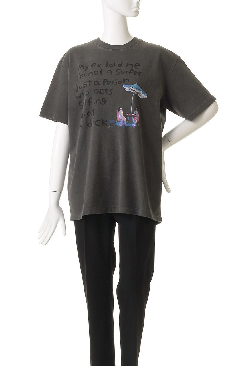 【スタニングルアー/STUNNING LURE】の【KURO iro】Silent Gaze Tシャツ 人気、トレンドファッション・服の通販 founy(ファニー) 　ファッション　Fashion　レディースファッション　Fashion for Women　トップス・カットソー　Cut & Sew Tops　シャツ・ブラウス・オフィスカジュアル　Elegant Blouses & Button-Ups　ロングTシャツ・Tシャツ　Longline T-Shirts & Tees　カットソー・ベーシックTシャツ　Cut-and-Sewn Tops / Stretch Tees & Basics　ショート　Short, Short Length　スリーブ　Sleeve, Long Sleeve / Short Sleeve　ヴィンテージ　Vintage Style　夏　Summer　other-2|ID: prp329100004927112 ipo3291000000036970570