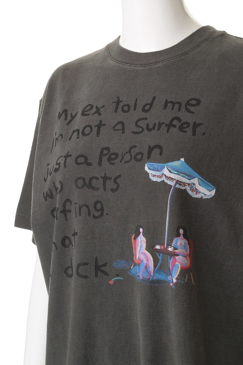 【スタニングルアー/STUNNING LURE】の【KURO iro】Silent Gaze Tシャツ 人気、トレンドファッション・服の通販 founy(ファニー) 　ファッション　Fashion　レディースファッション　Fashion for Women　トップス・カットソー　Cut & Sew Tops　シャツ・ブラウス・オフィスカジュアル　Elegant Blouses & Button-Ups　ロングTシャツ・Tシャツ　Longline T-Shirts & Tees　カットソー・ベーシックTシャツ　Cut-and-Sewn Tops / Stretch Tees & Basics　ショート　Short, Short Length　スリーブ　Sleeve, Long Sleeve / Short Sleeve　ヴィンテージ　Vintage Style　夏　Summer　other-5|ID: prp329100004927112 ipo3291000000036970575