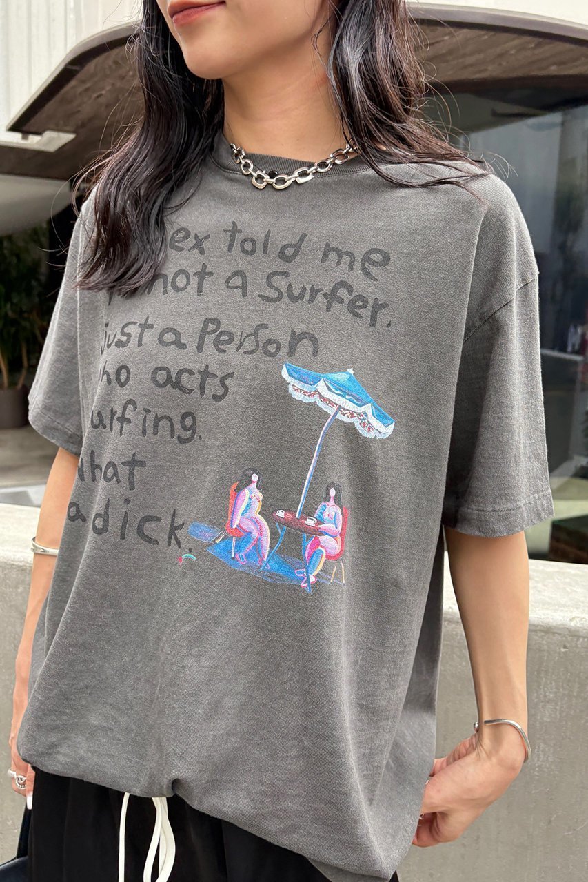 【スタニングルアー/STUNNING LURE】の【KURO iro】Silent Gaze Tシャツ 人気、トレンドファッション・服の通販 founy(ファニー) 　ファッション　Fashion　レディースファッション　Fashion for Women　トップス・カットソー　Cut & Sew Tops　シャツ・ブラウス・オフィスカジュアル　Elegant Blouses & Button-Ups　ロングTシャツ・Tシャツ　Longline T-Shirts & Tees　カットソー・ベーシックTシャツ　Cut-and-Sewn Tops / Stretch Tees & Basics　ショート　Short, Short Length　スリーブ　Sleeve, Long Sleeve / Short Sleeve　ヴィンテージ　Vintage Style　夏　Summer　other-7|ID: prp329100004927112 ipo3291000000036970577