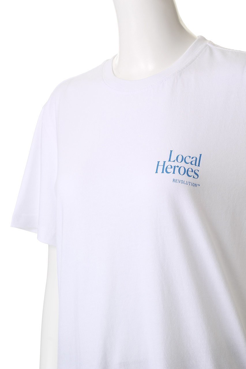【サードマガジン/THIRD MAGAZINE】の【REVOLUTION】LOCAL HERO Tシャツ 人気、トレンドファッション・服の通販 founy(ファニー) 　ファッション　Fashion　レディースファッション　Fashion for Women　トップス・カットソー　Cut & Sew Tops　シャツ・ブラウス・オフィスカジュアル　Elegant Blouses & Button-Ups　ロングTシャツ・Tシャツ　Longline T-Shirts & Tees　カットソー・ベーシックTシャツ　Cut-and-Sewn Tops / Stretch Tees & Basics　サマー　Summer, Summer Style　ショート　Short, Short Length　シンプル　Simple, Minimal　スリーブ　Sleeve, Long Sleeve / Short Sleeve　プリント　Print, Printed Pattern　夏　Summer　other-5|ID: prp329100004927128 ipo3291000000036970676
