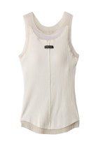 【プランク プロジェクト/PRANK PROJECT】のシルクテレコ2WAYタンクトップ / Silk Teleco 2WAY Tank Top WHT(ホワイト)|ID: prp329100004927141 ipo3291000000036970770